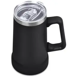 Urban Terrain Oribi Stainless Steel Vacuum Mug Black Closed